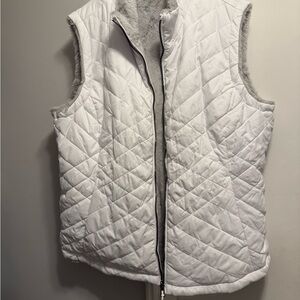 Free Country Quilted Vest in White